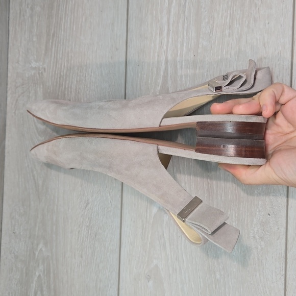 Sole Society Women Anthropologie Rhyes Leather The Pointed Toe flats shoes 8.5M - Picture 8 of 11